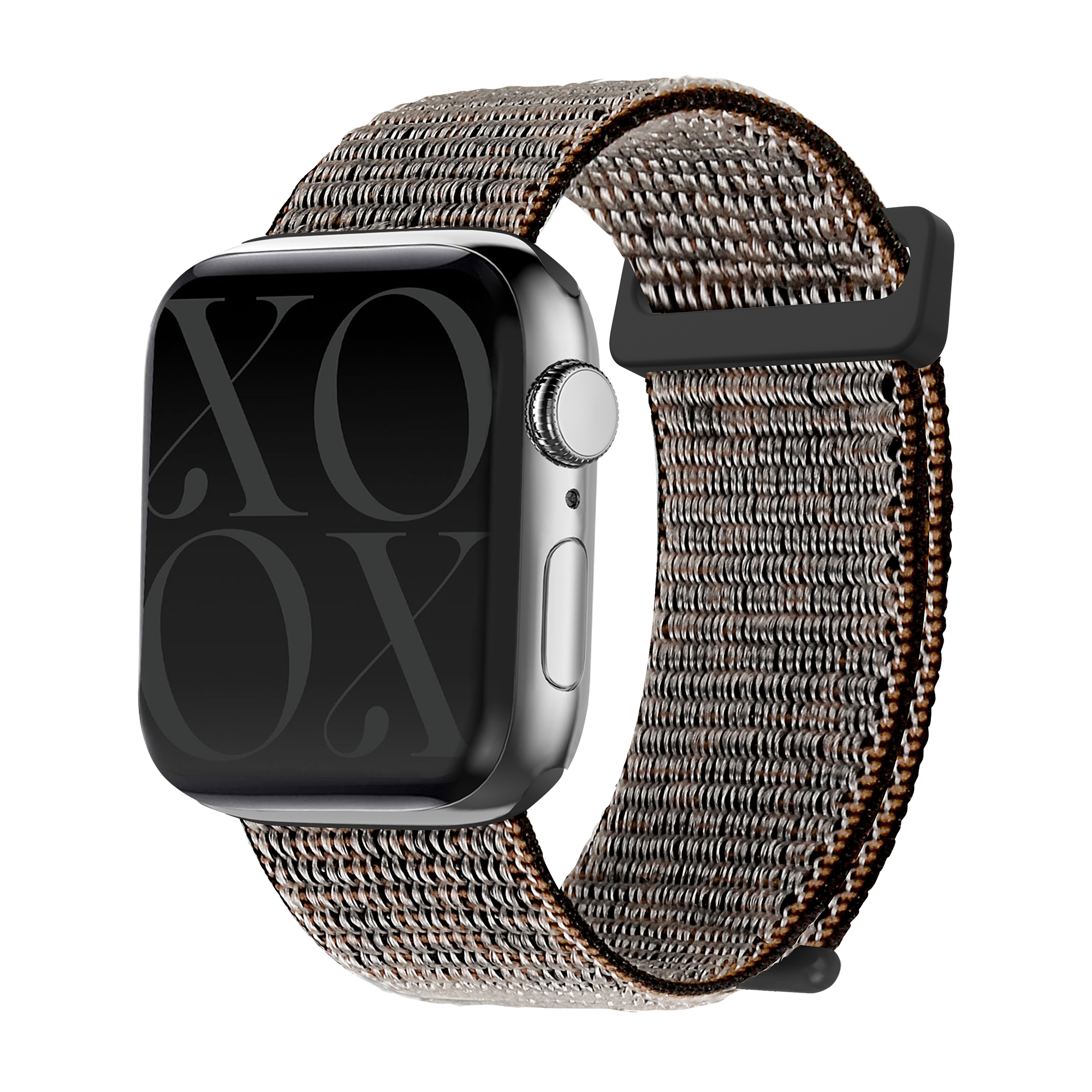 Correa nylon xoxo Wildhearts Apple Watch  (negro leopardo)