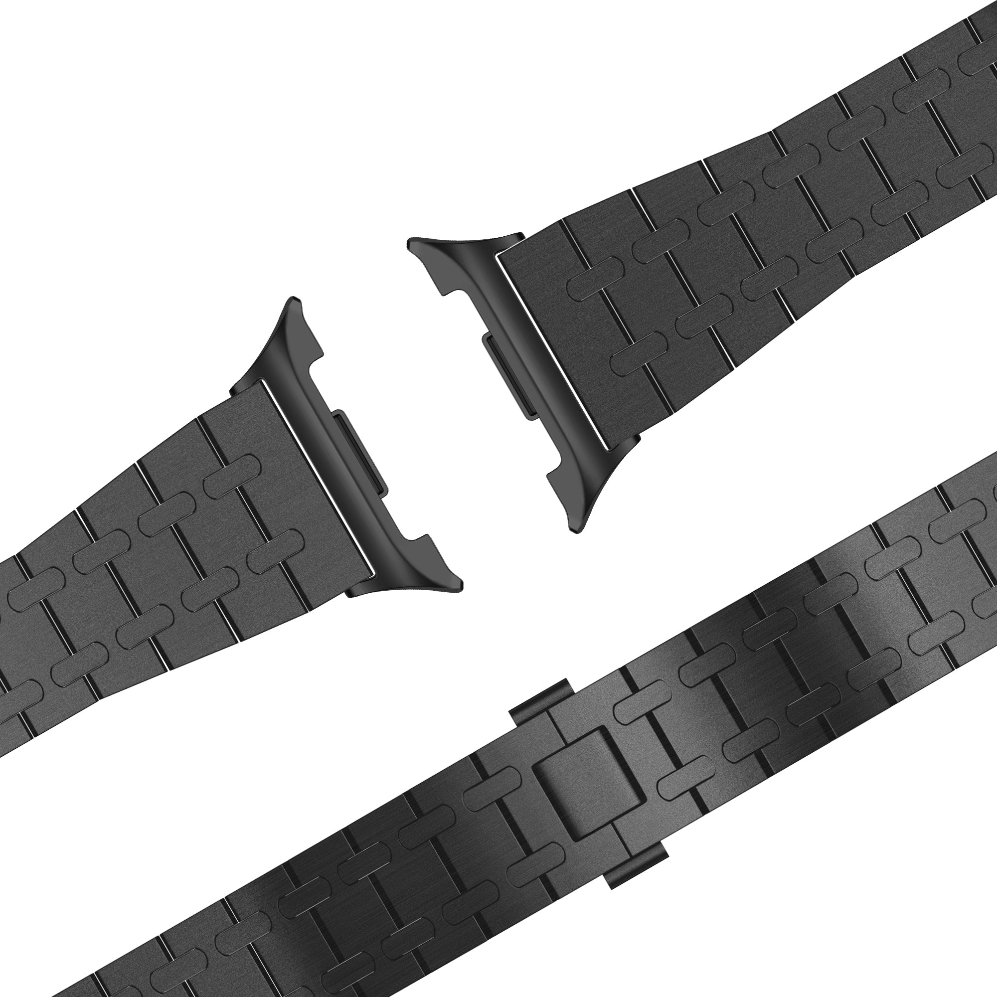 Bandz Samsung Galaxy Watch 8 - 40mm Stahl Armband 'Royal' (Schwarz)