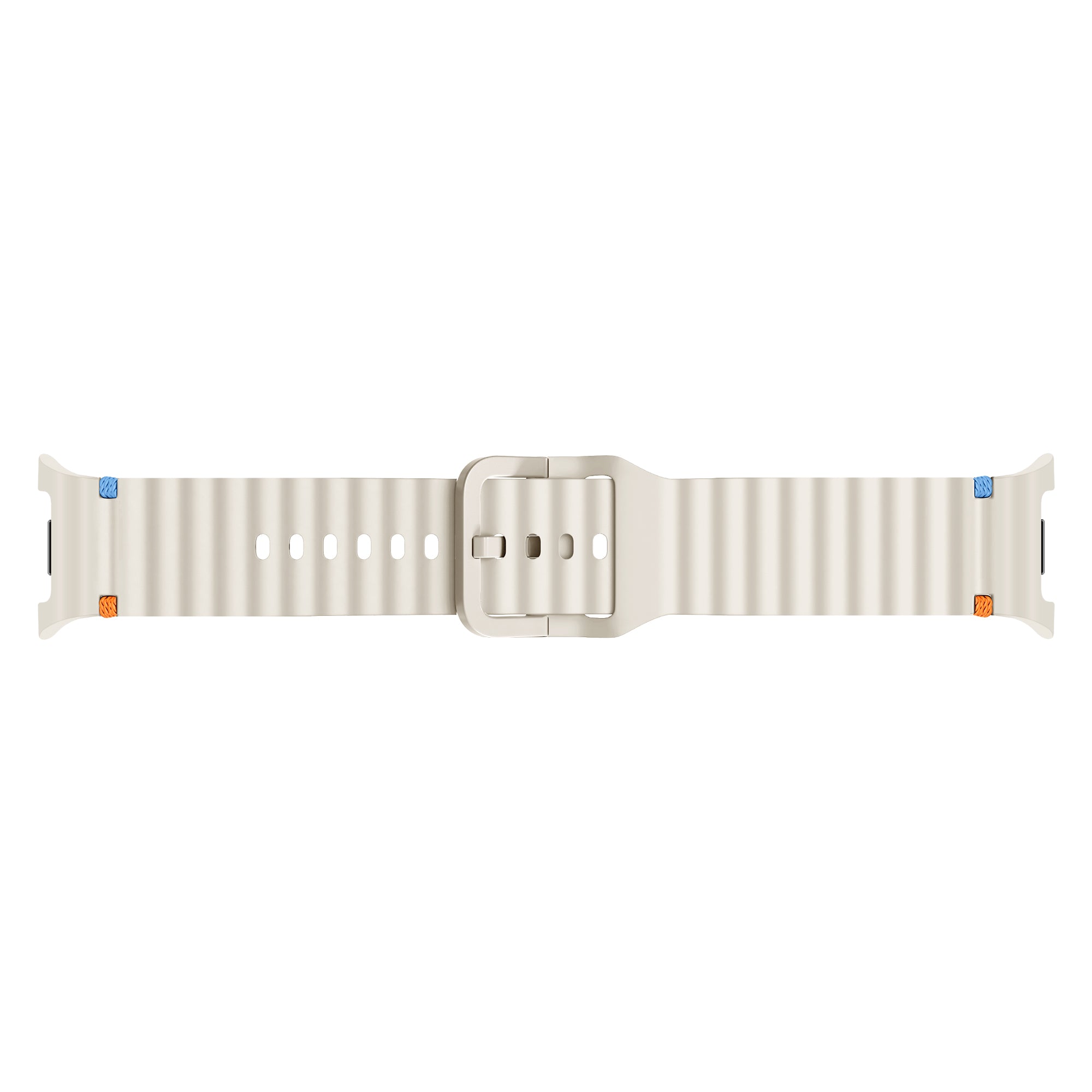 Correa silicona Wave Samsung Galaxy Watch 8 - 44mm (blanco estrella)