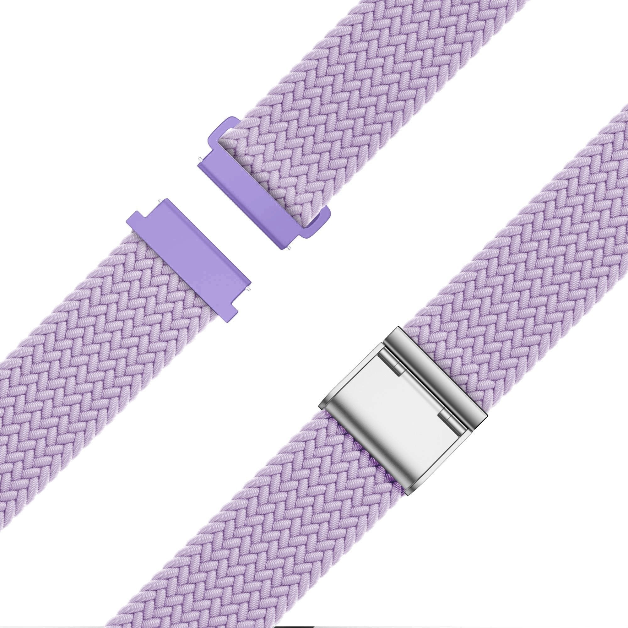 Bandz Coros Apex 42mm Woven Nylon Strap (Lilac)
