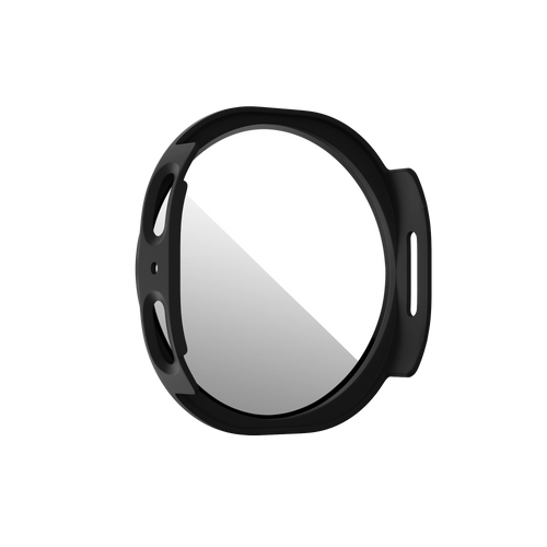 Bandz Samsung Galaxy Watch 8 - 40mm PC Hülle mit Glas (Schwarz)
