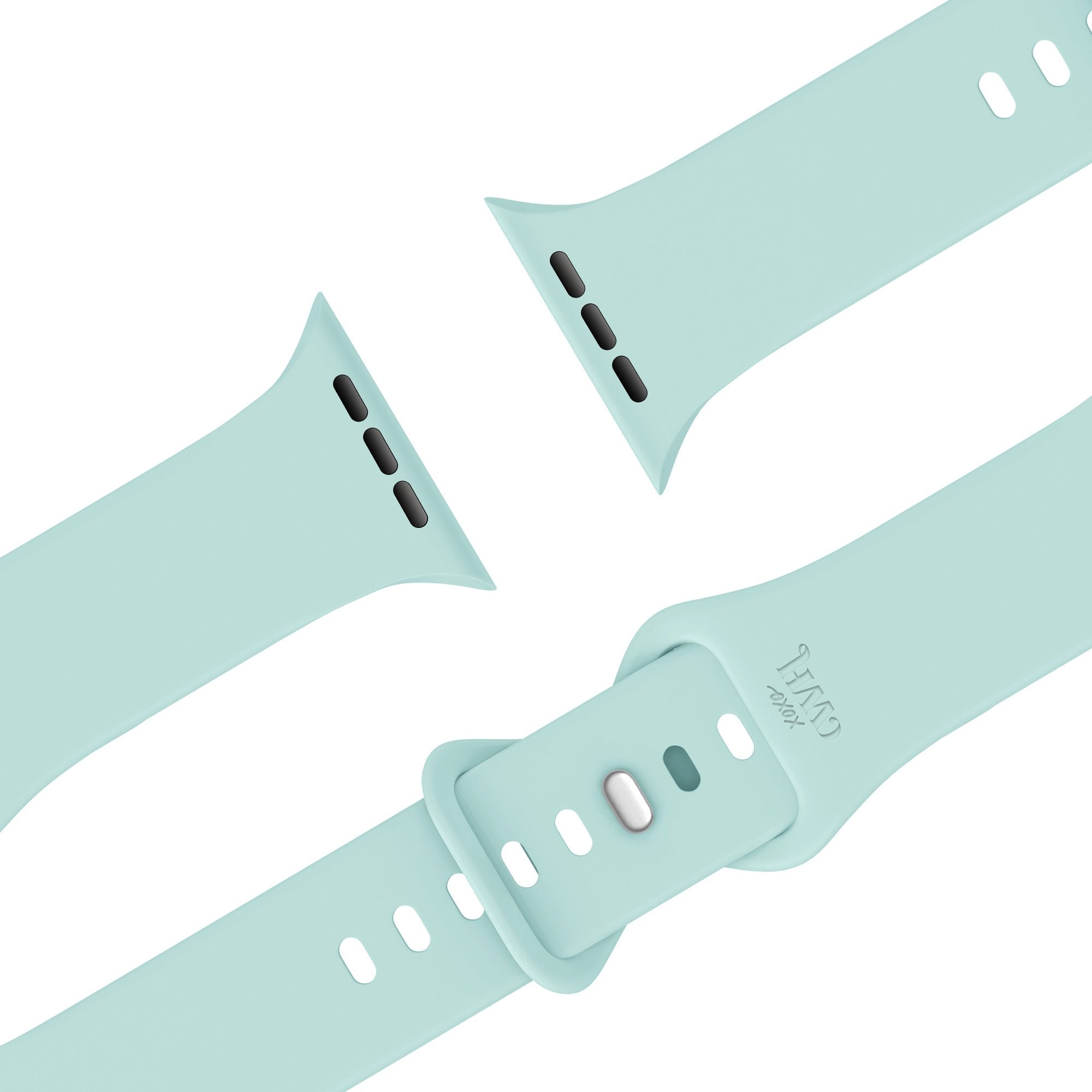Correa silicona xoxo Wildhearts Apple Watch (verde menta)