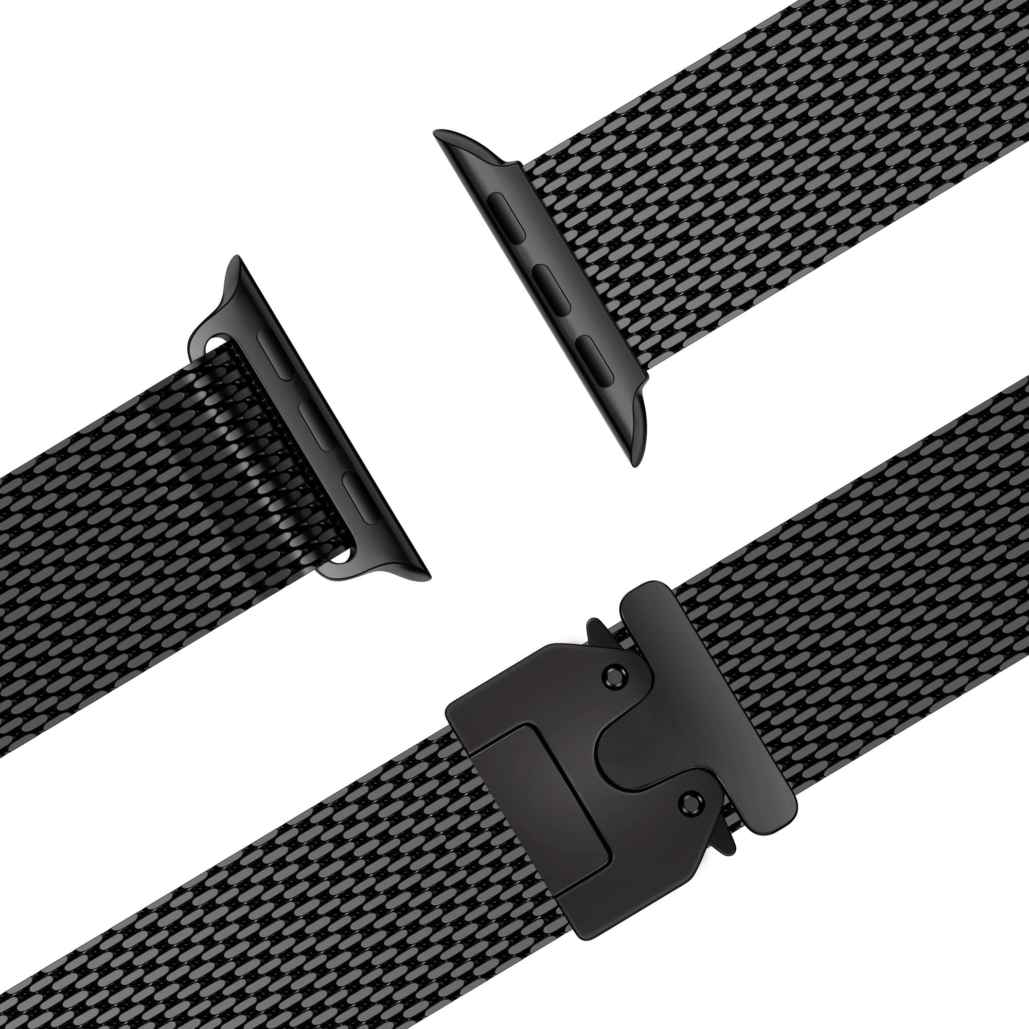 Bandz Correa Milanesa Loop con P-buckle Apple Watch (negra)