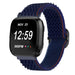 Fitbit Versa / Versa 2 Elastisches Armband (Blau)