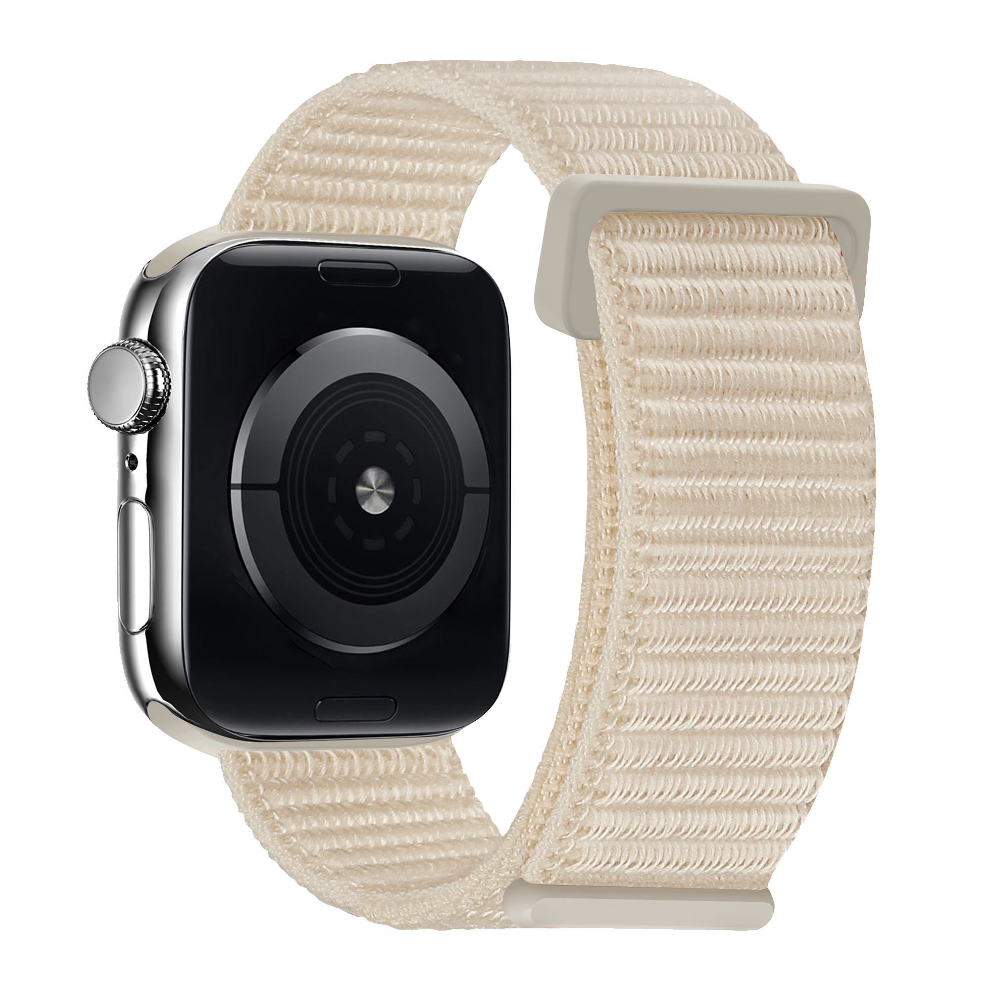 Correa nylon xoxo Wildhearts Apple Watch  (blanco estrella)