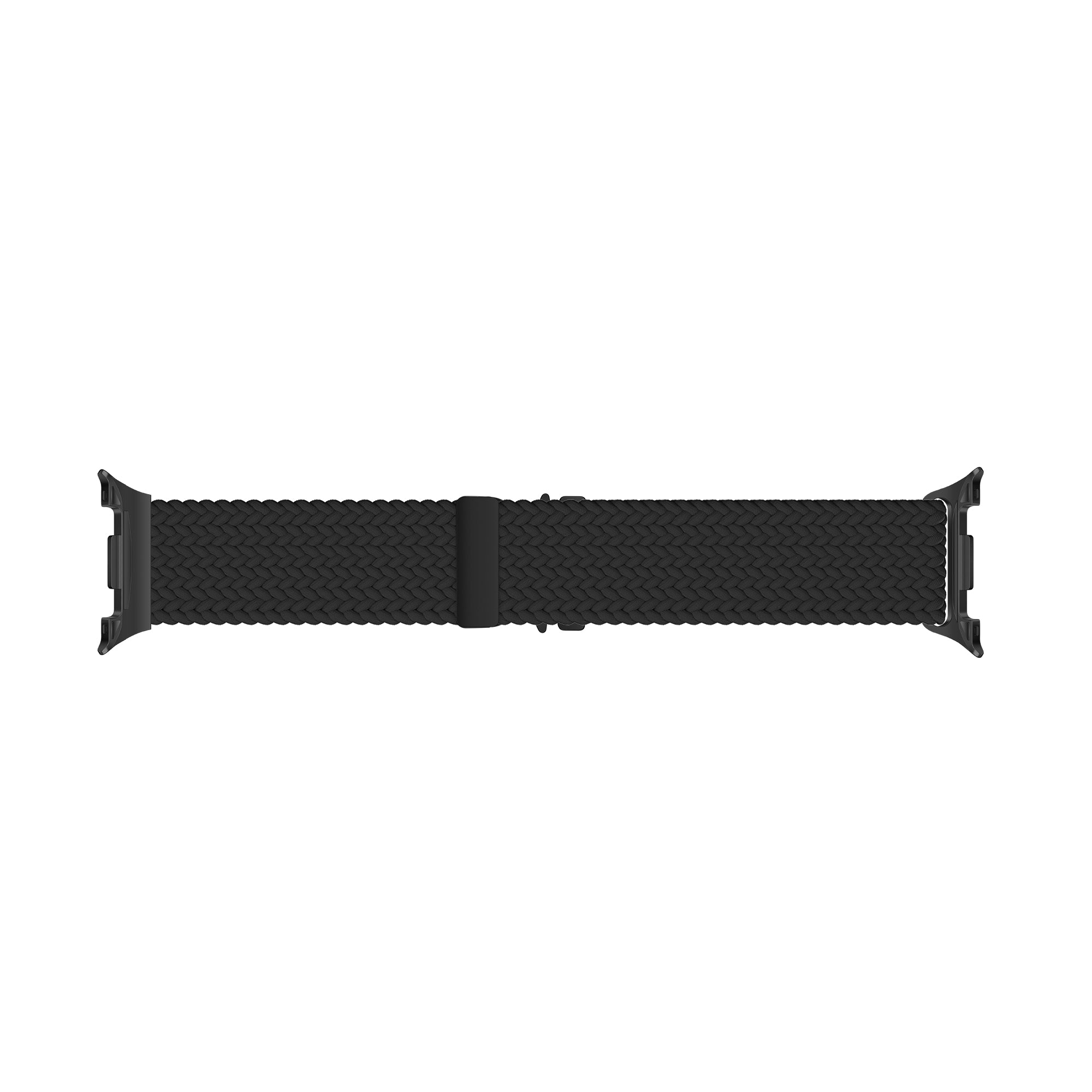 Samsung Galaxy Watch 8 - 44mm Braided Strap with P-Buckle (Black)