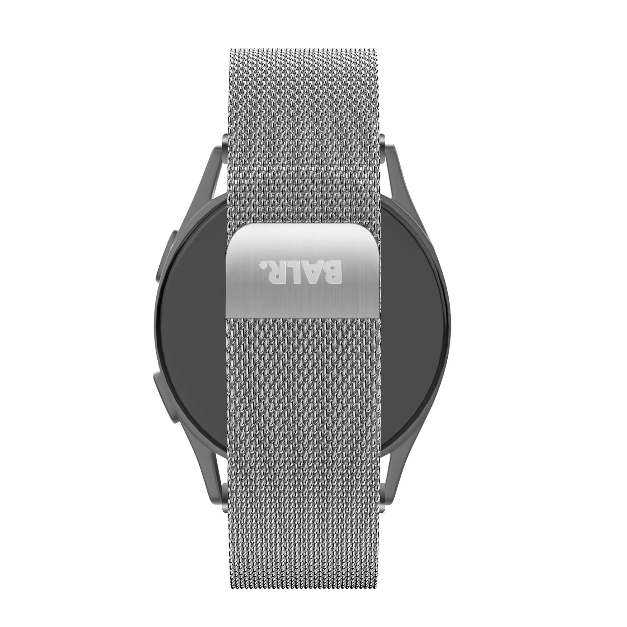 BALR Polar Unite Milanese Strap (Silver)