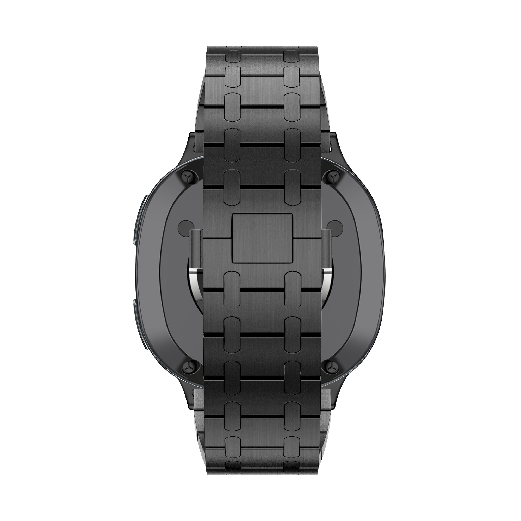 Bandz Samsung Galaxy Watch 8 - 44mm Stahl Armband 'Royal' (Schwarz)