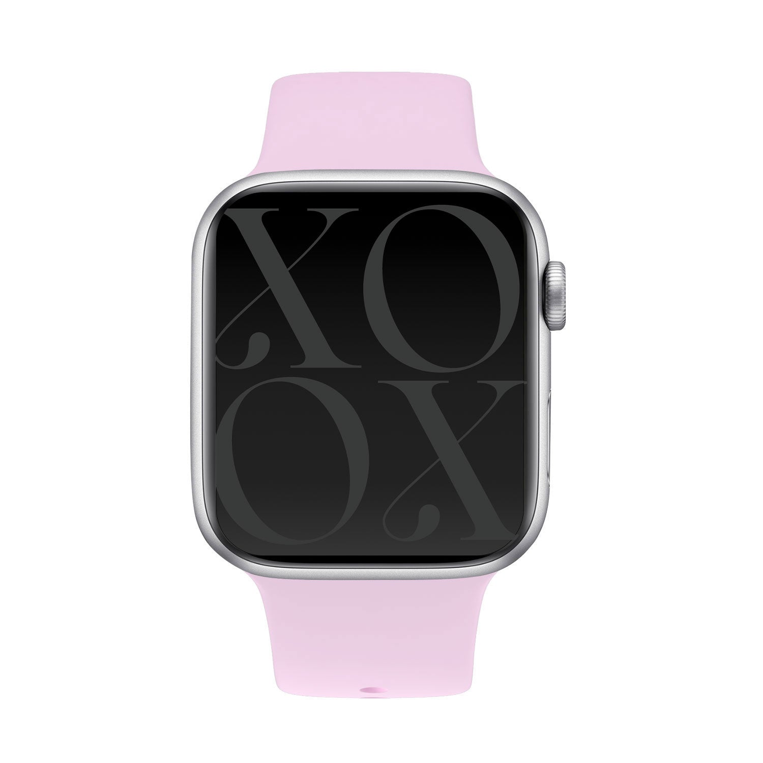 Correa silicona xoxo Wildhearts Apple Watch (rosa brillante)
