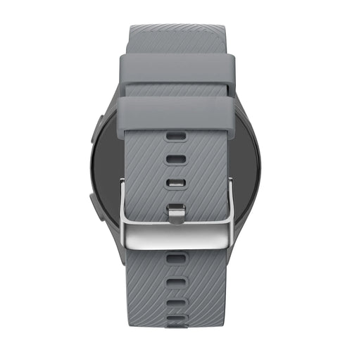 Bandz Bracelet silicone 'Deluxe' Pebble Round 2 - 20mm (gris)