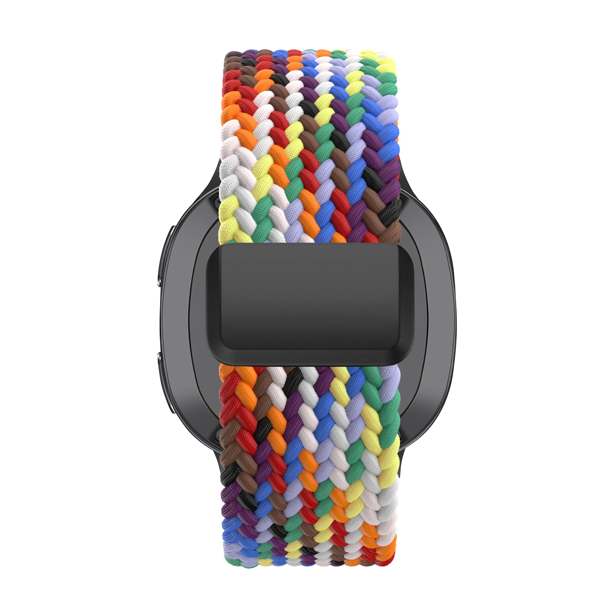 Bandz Samsung Galaxy Watch 8 - 44mm Magnetisches Geflochtenes Armband (Farbenfroh)