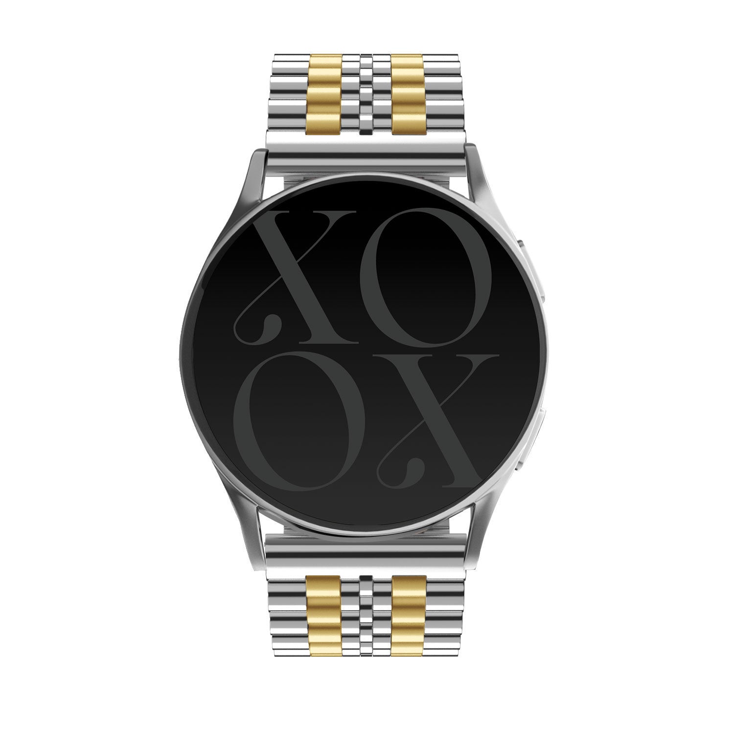 xoxo Wildhearts Samsung Galaxy Watch 46mm Stahlarmband (Silber/Gold)