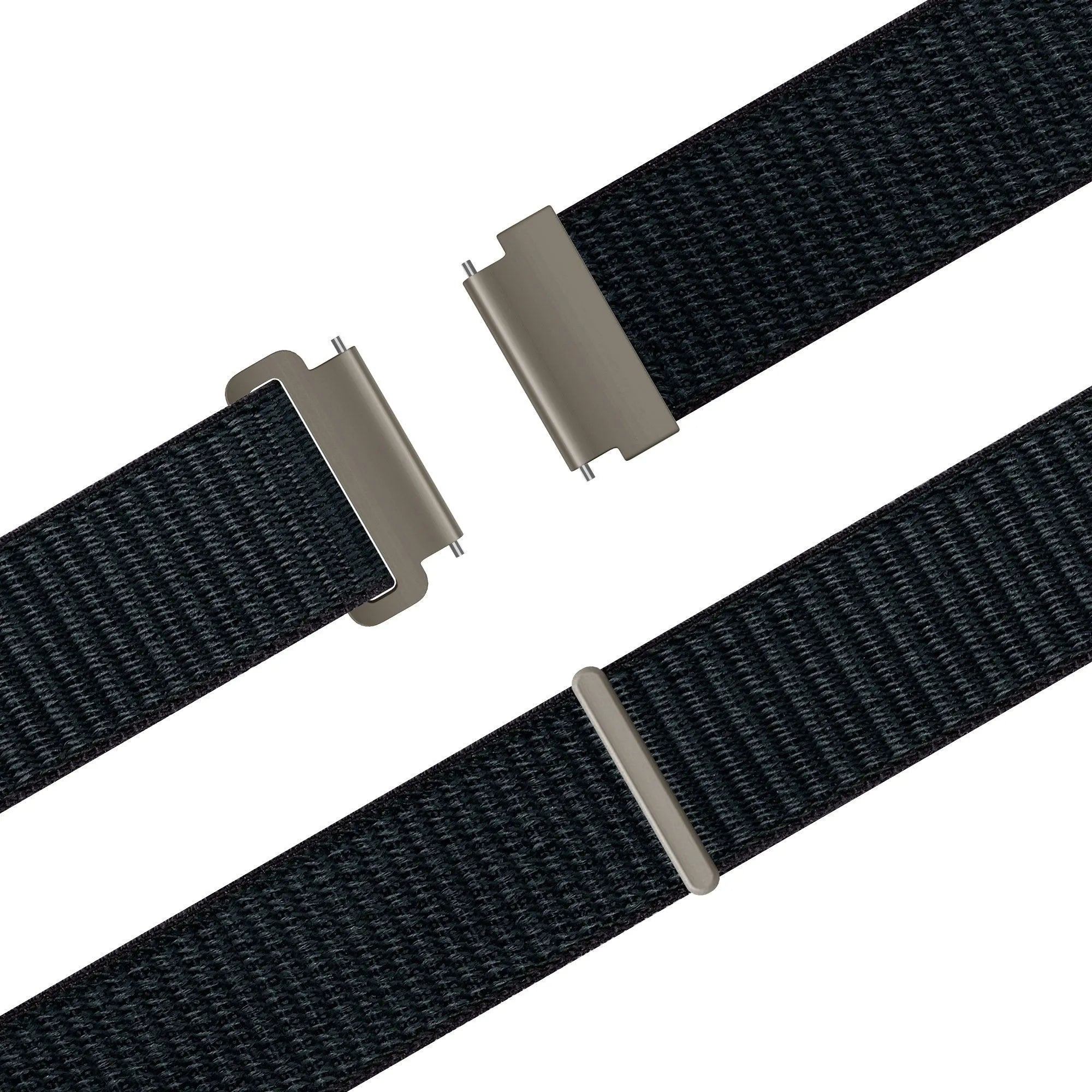 Bandz Coros Pace 2 Nylon Strap 'Easy Fit' (Greyblue)