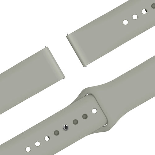 Bandz OnePlus Watch 3 - 43mm Sport Strap 'Easy Fit' (Light Grey)