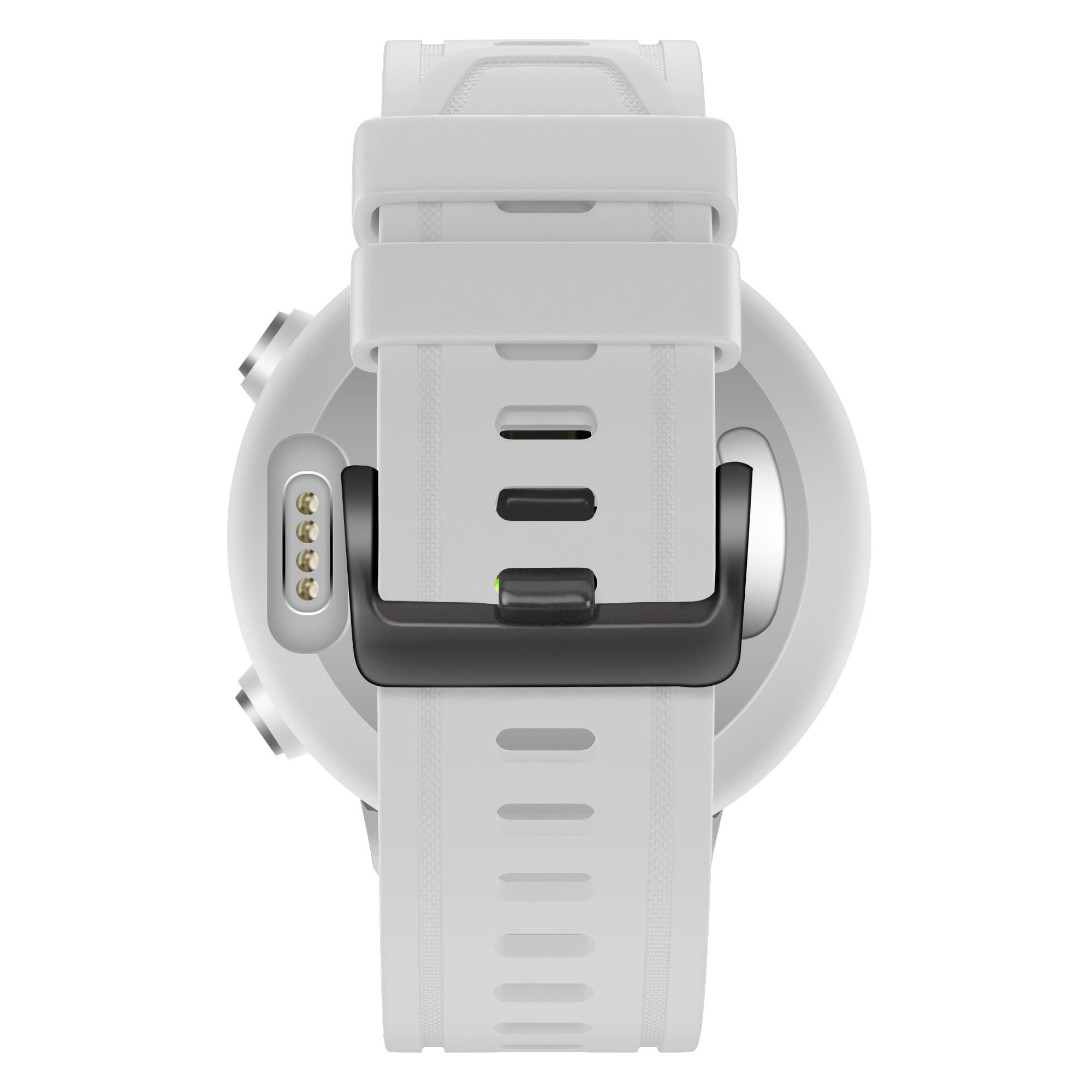 Bandz Garmin Approach S70 - 42mm Silikonarmband mit Schnalle (Weiß)
