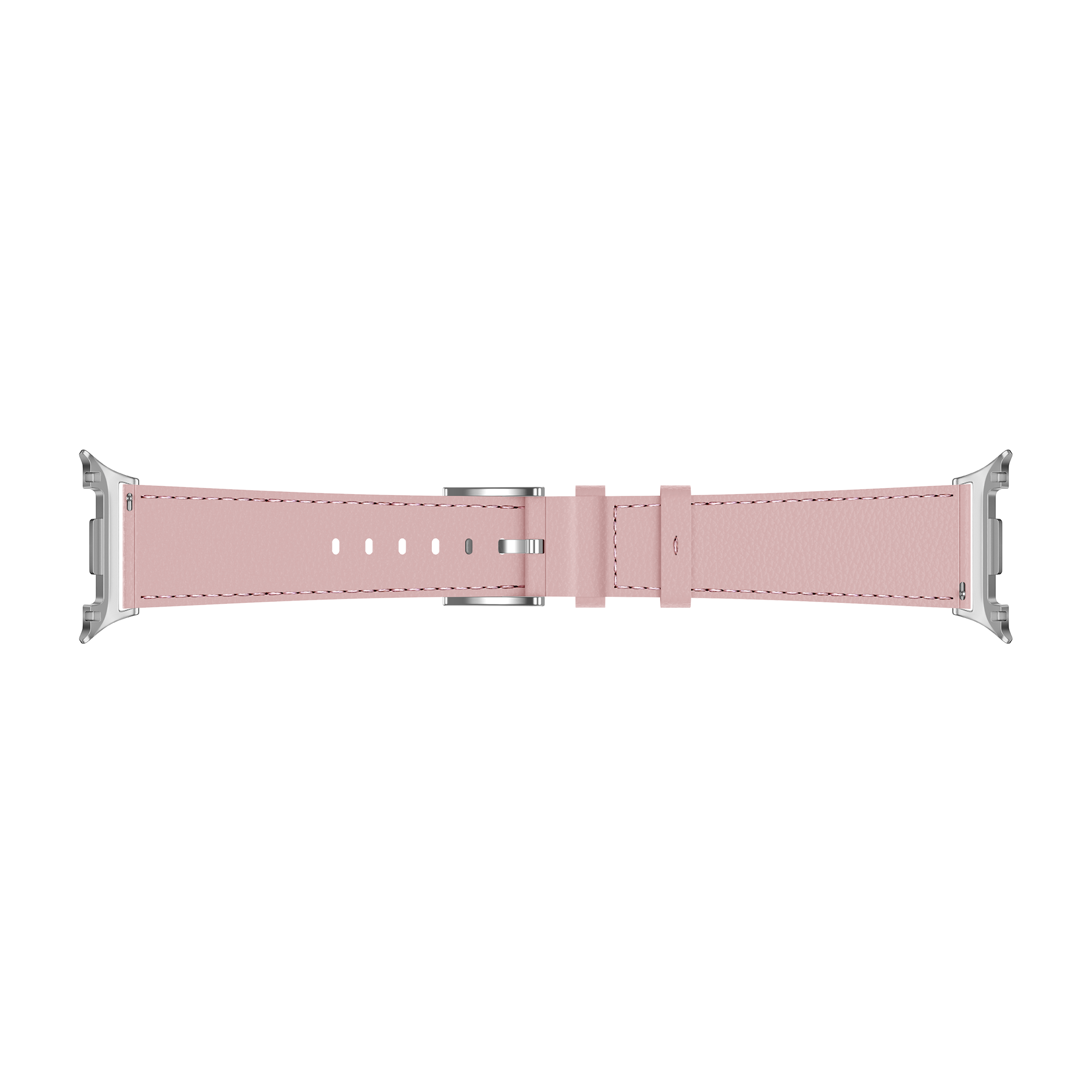 Samsung Galaxy Watch 8 Classic Gebürstetes Lederarmband (Rosa)