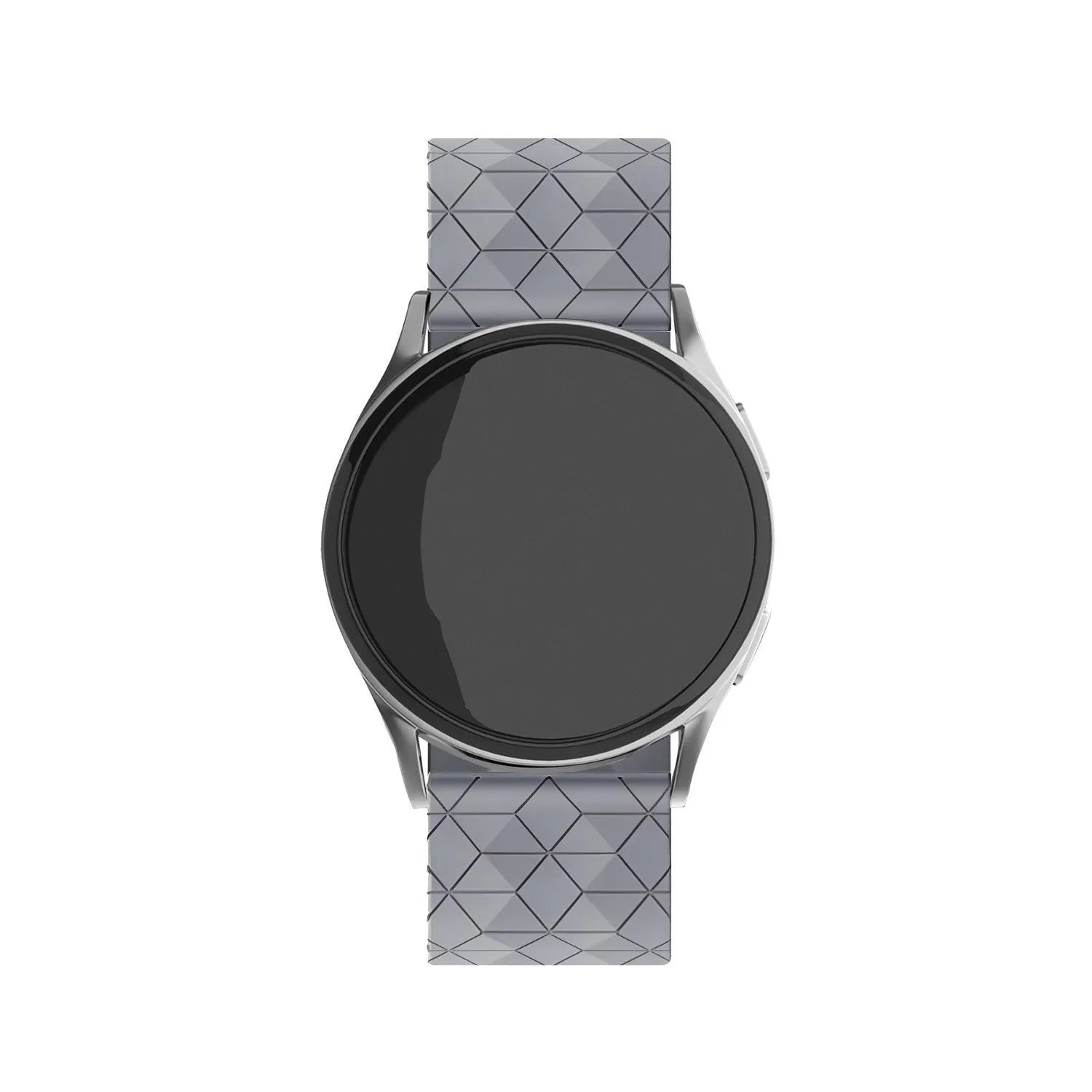Suunto Run silicone hexa band (grijs)
