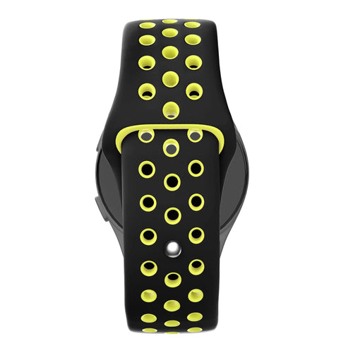 Bandz Levowatch Tiny Sport Strap 'Deluxe' (Black/Yellow)