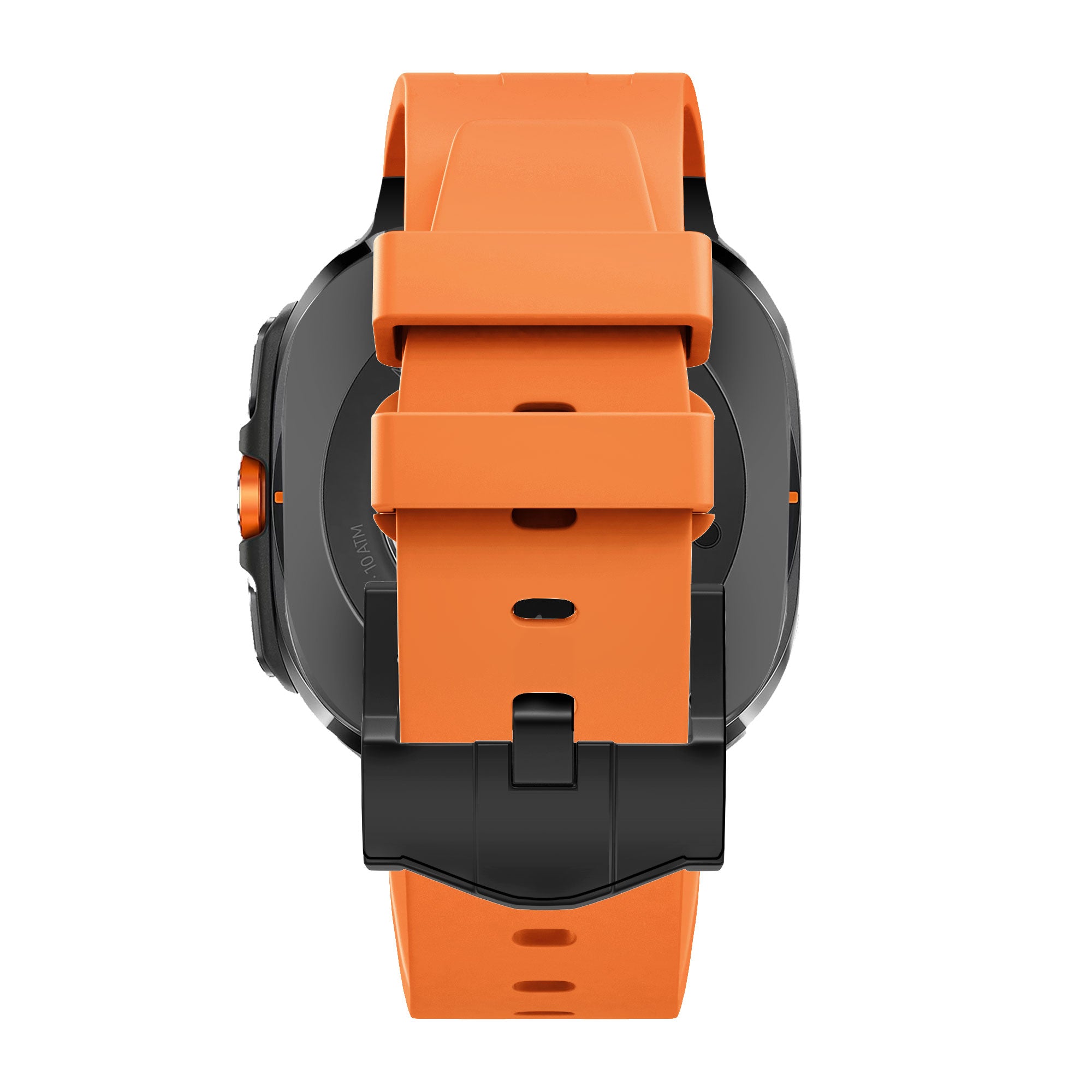 Bandz Correa silicona 'Luxe Liquid' Samsung Galaxy Watch Ultra (naranja con negra)