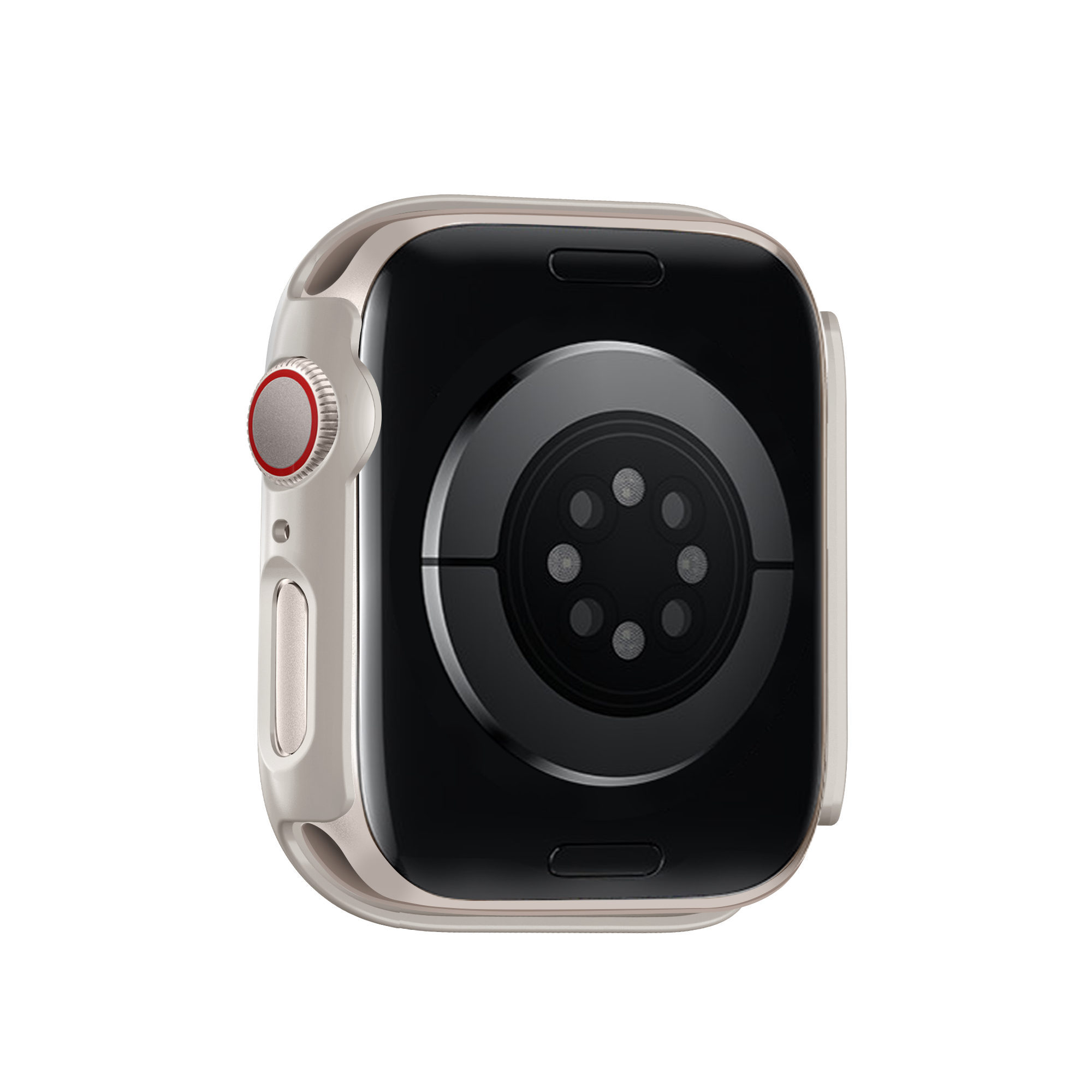 Bandz Funda PC con vidrio Apple Watch 10 - 46mm (titanio)