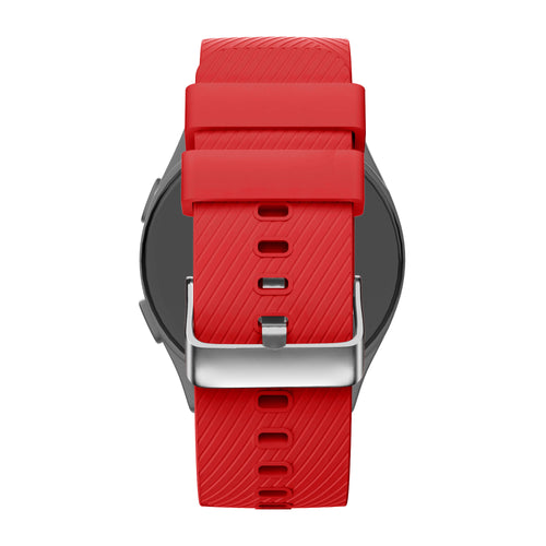 Bandz Suunto 9 Peak Pro Silikonarmband 'Deluxe' (Rot)