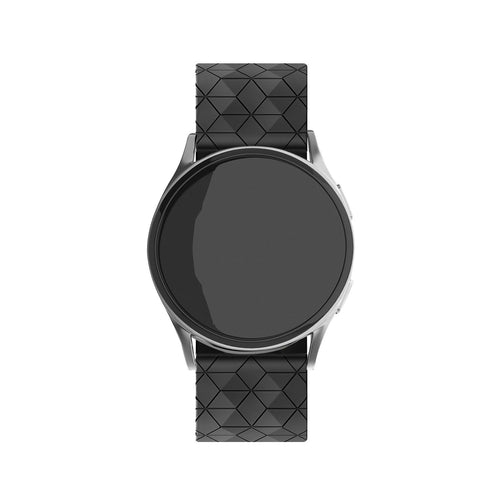 Suunto Race (S) Silicone Hexa Strap (Black)