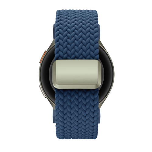 Bandz Samsung Galaxy Watch 6 - 40mm Braided Strap 'Easy Fit' (Blue)