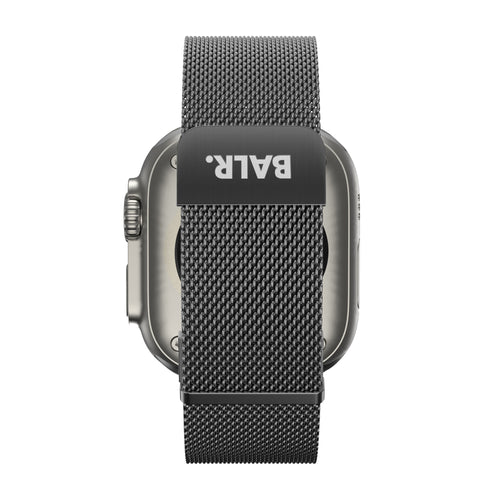 BALR. Correa milanesa Apple Watch (negra)