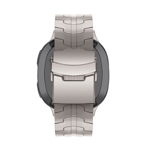 Bandz Samsung Galaxy Watch 8 - 40mm titanium band 'Iron' (titanium)