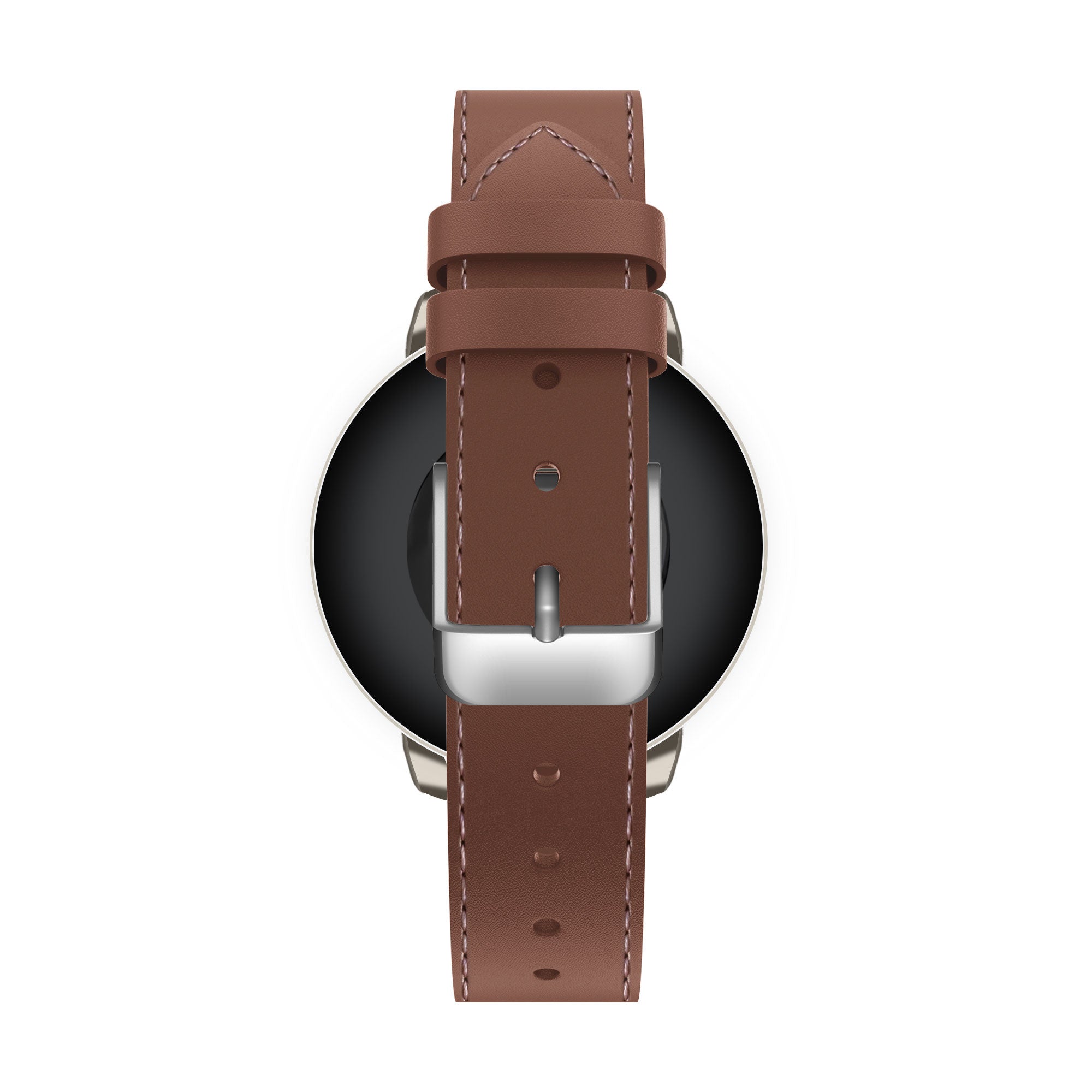 Correa reloj cuero 14mm - universal (marrón)