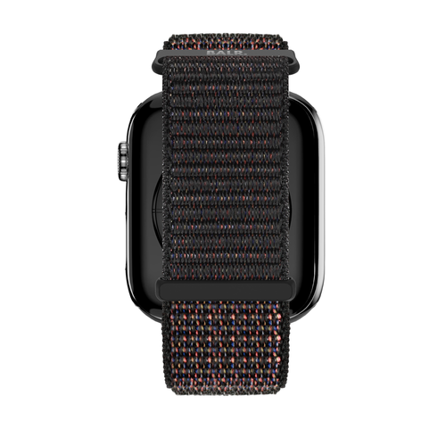 BALR. Correa de nailon Apple Watch (negra)