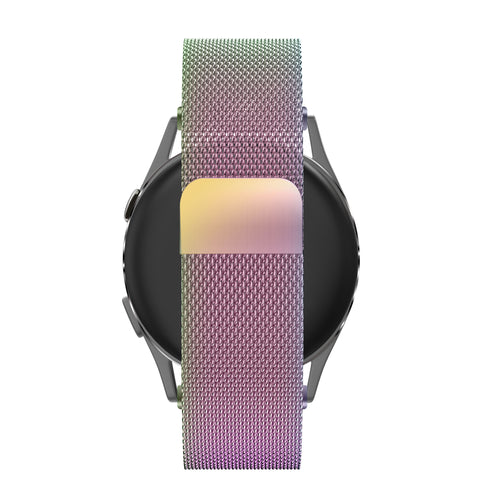 Bandz Garmin Bounce 2 Milanese Loop Armband (Perlmutt)