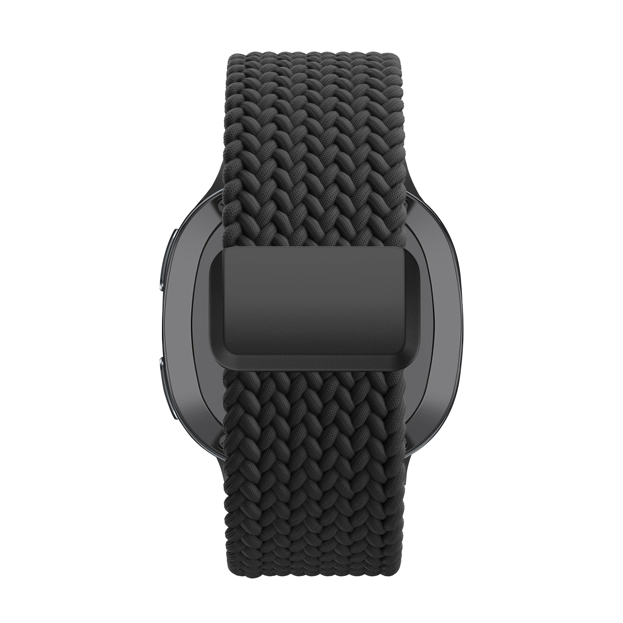 Bandz Samsung Galaxy Watch 8 - 44mm Magnetisches Geflochtenes Armband (Schwarz)