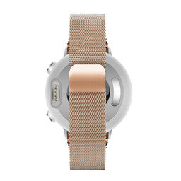 Bandz Garmin Instinct E - 40mm Milanese loop band (rosé goud)