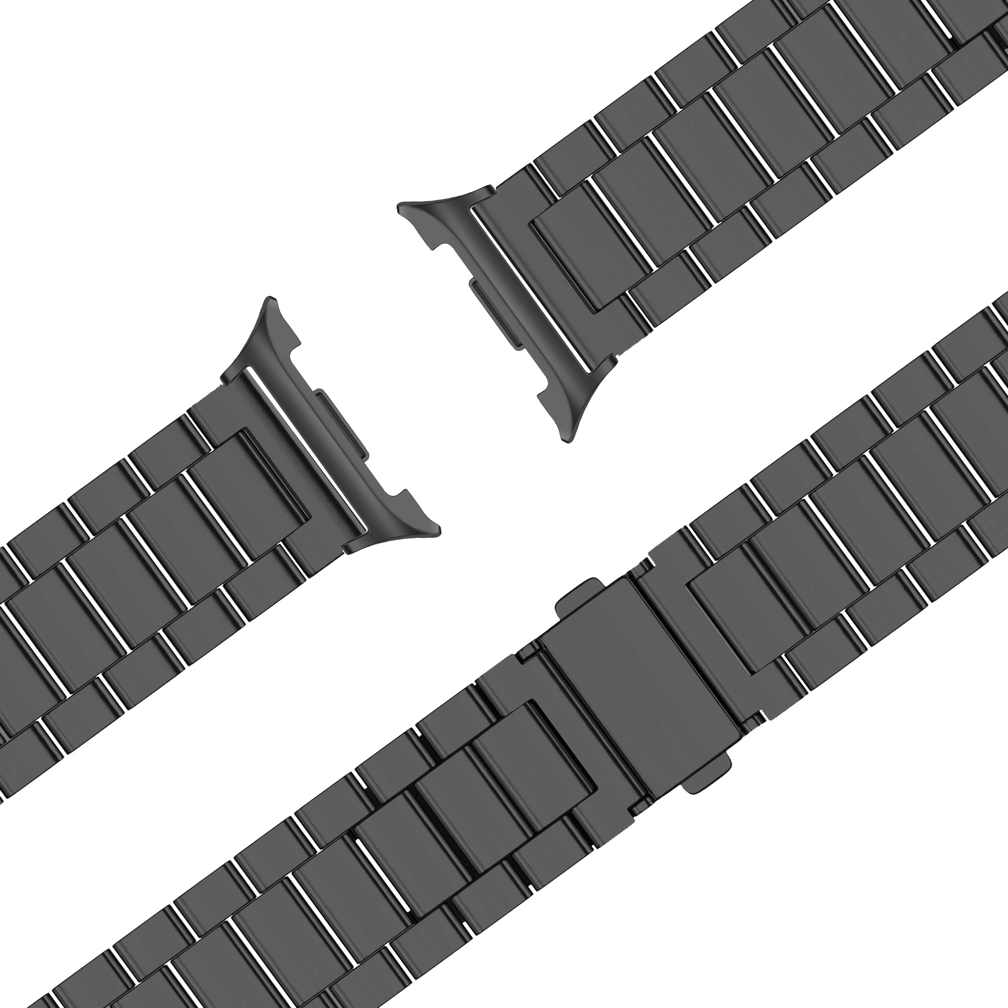 Bandz Samsung Galaxy Watch 8 - 40mm Steel Strap 'Classic' (Black)