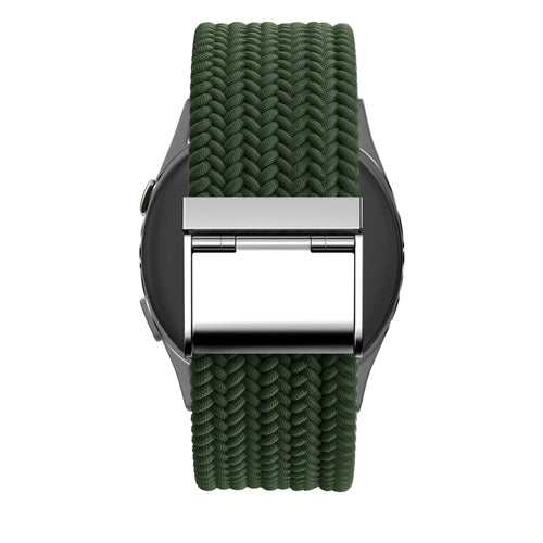 Bandz Garmin Forerunner 170 Woven Nylon Strap (Olive Green)