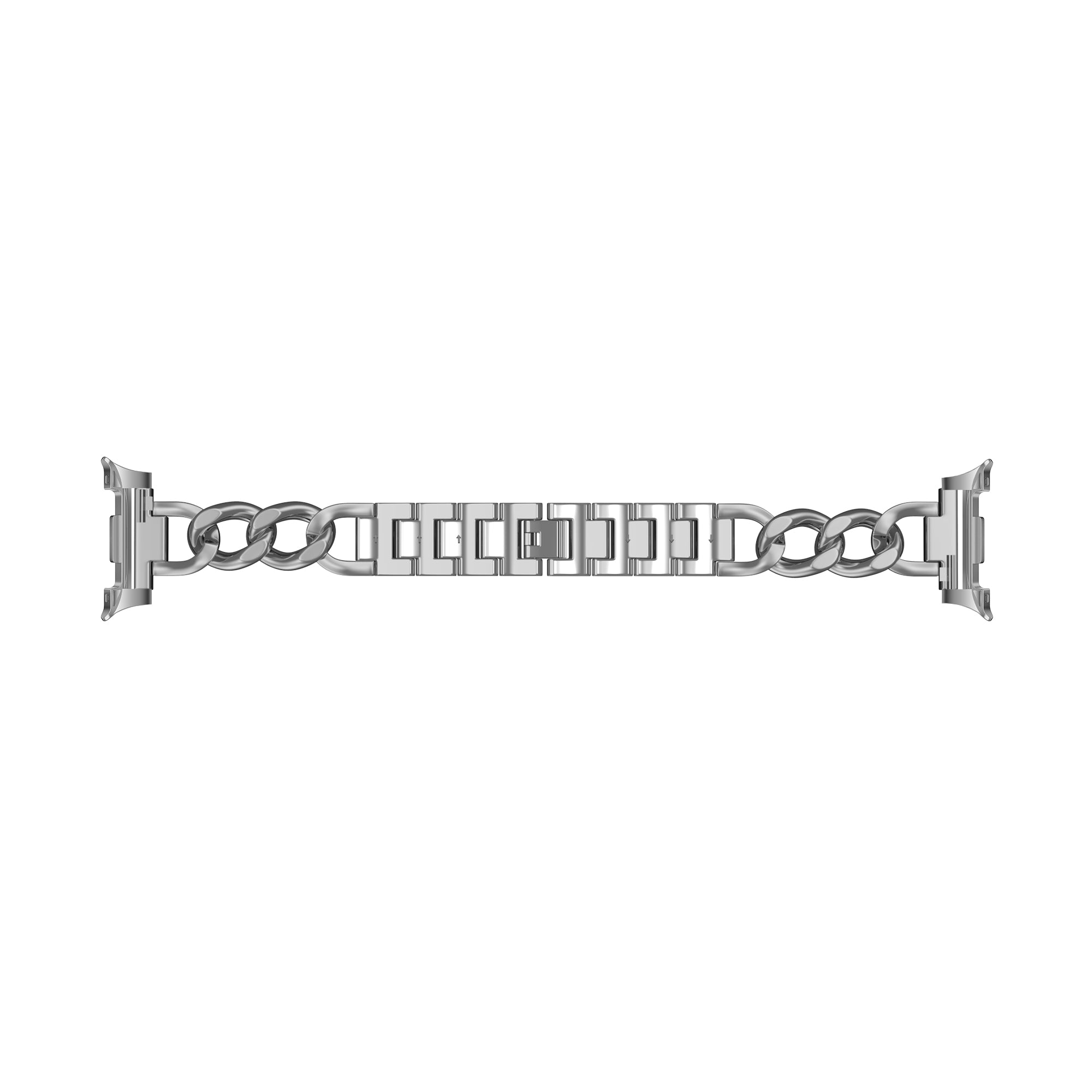 Correa acero cadena Samsung Galaxy Watch 8 - 40mm (plateado)