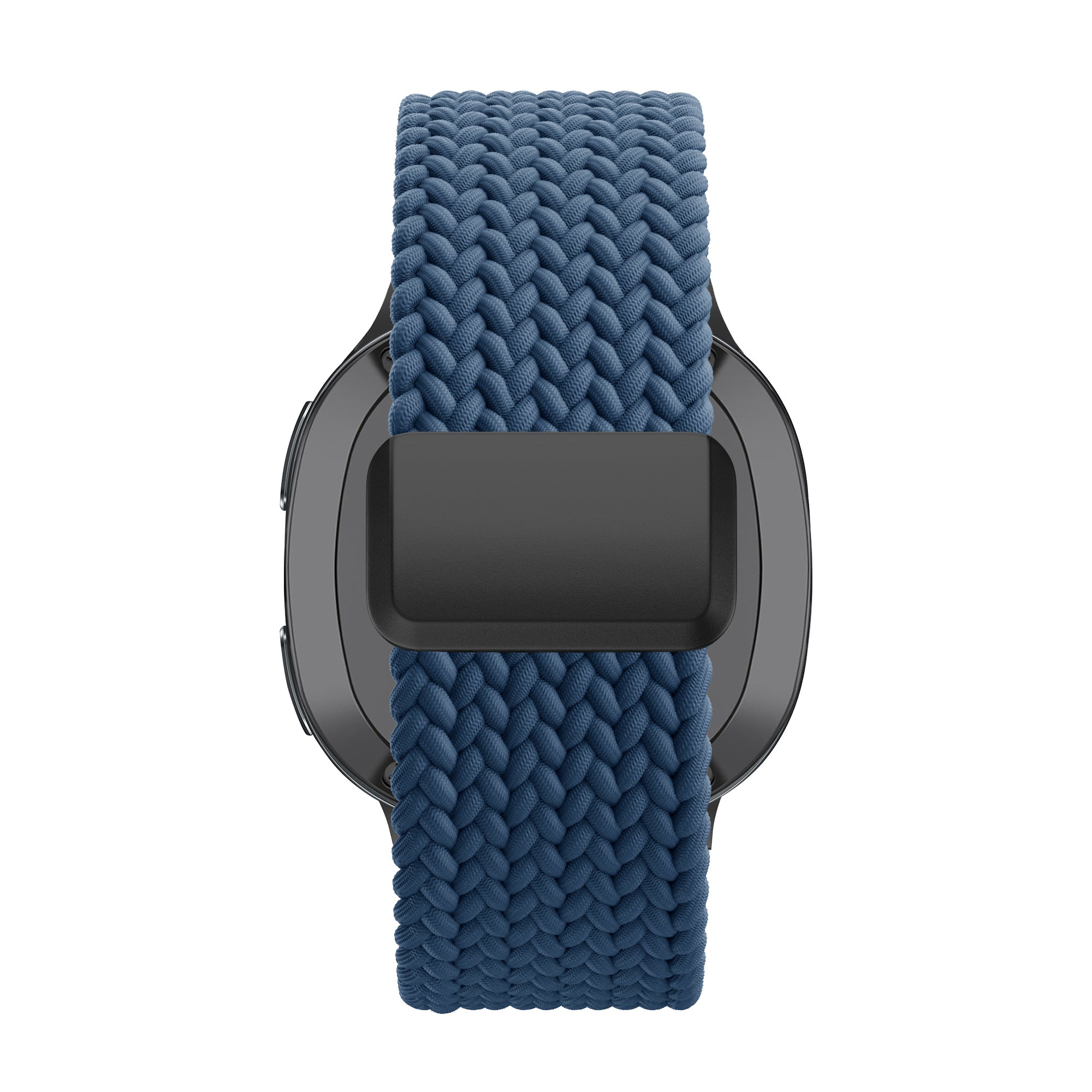 Bandz Samsung Galaxy Watch 8 - 44mm Magnetisches Geflochtenes Armband (Dunkel Blau)