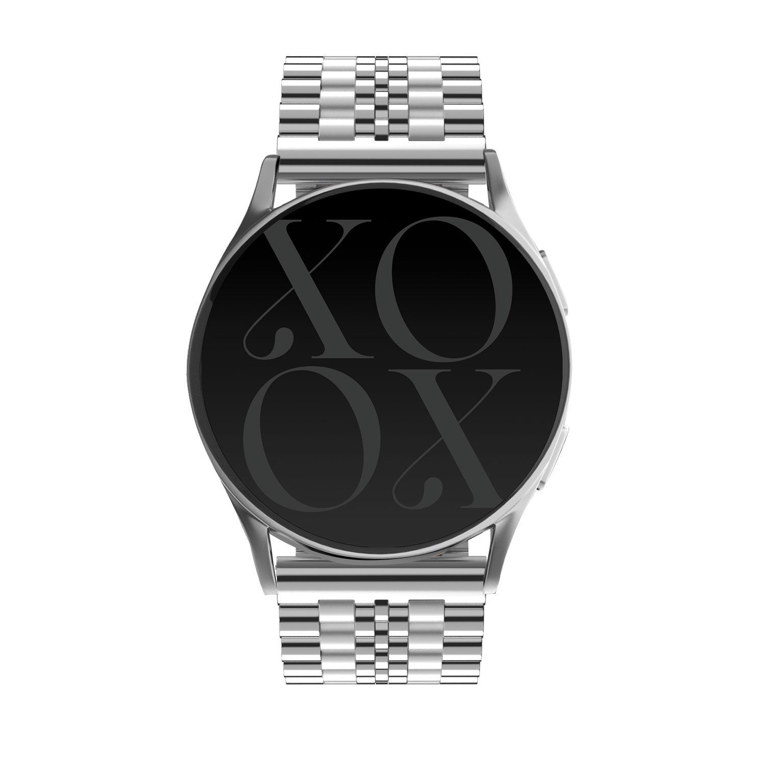 xoxo Wildhearts Fossil Gen 5e 44mm Steel Strap (Silver)