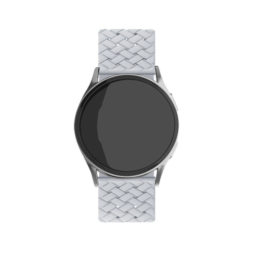 Bracelet silicone tressé Amazfit Bip U (Pro) (gris)