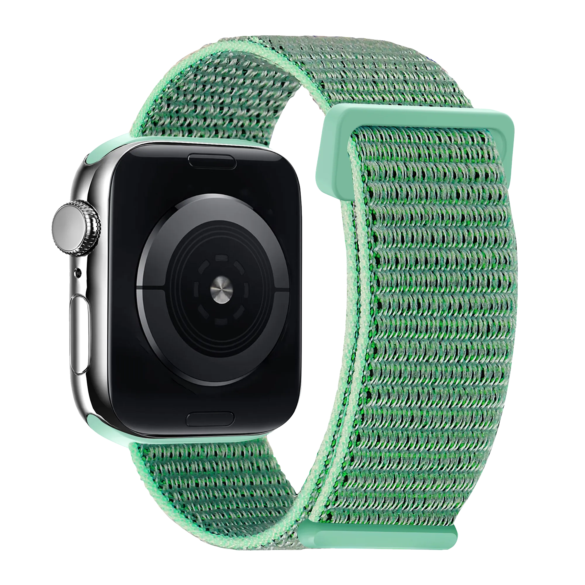 xoxo Wildhearts Apple Watch nylon  bandje (mintgroen)