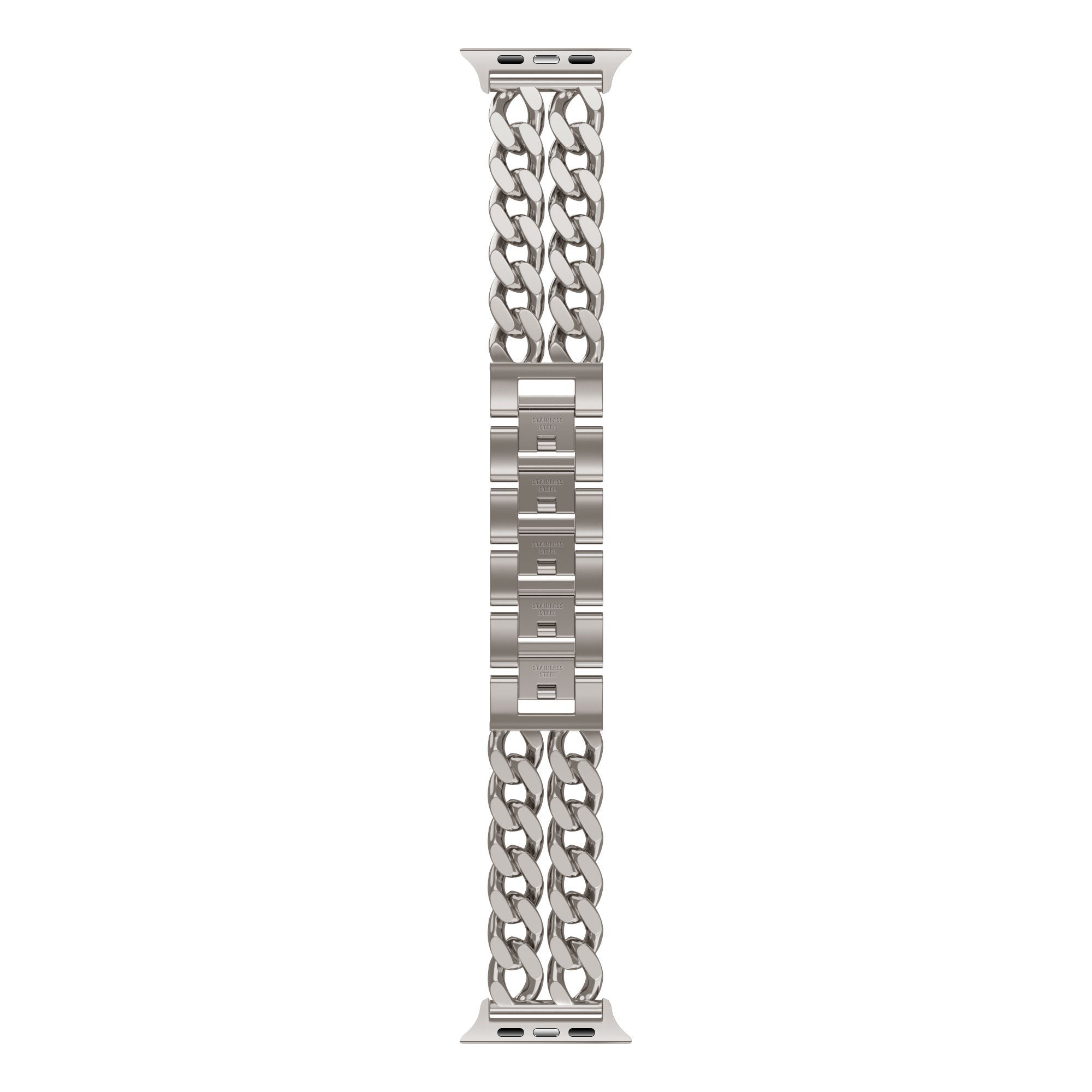 Correa acero cadena Apple Watch xoxo Wildhearts  - 38/40/41/42mm (blanco estrella)