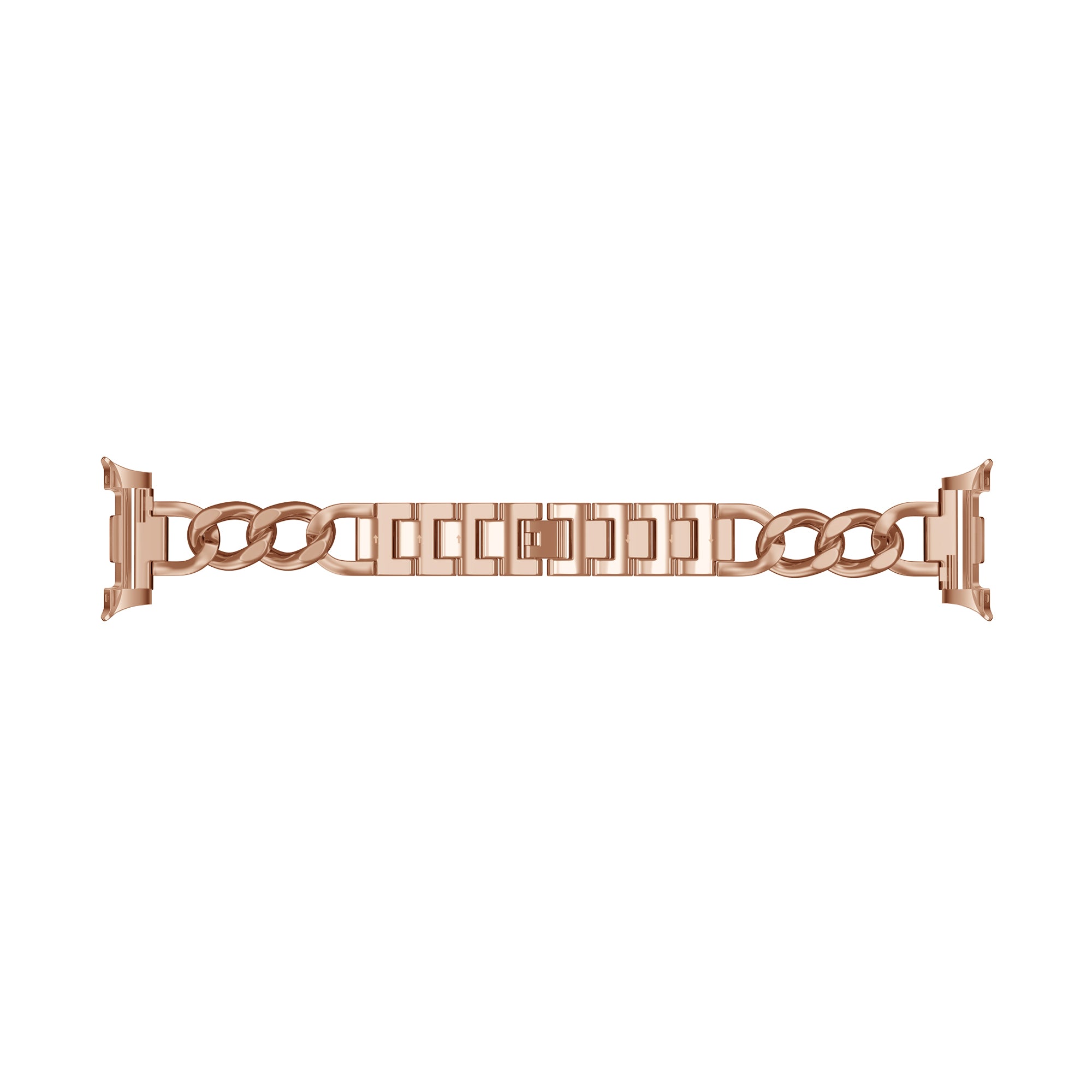 Samsung Galaxy Watch 8 - 40mm Steel Chain Strap (Rose Gold)