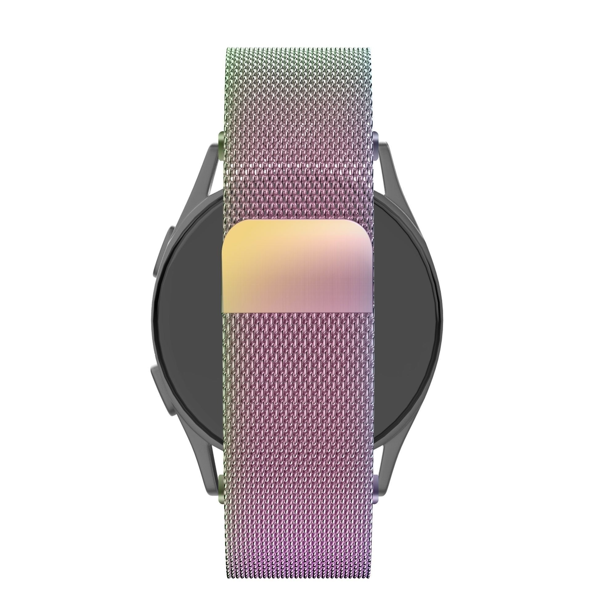 Bandz Coros Apex 42mm Milanese Loop Strap (Rainbow)