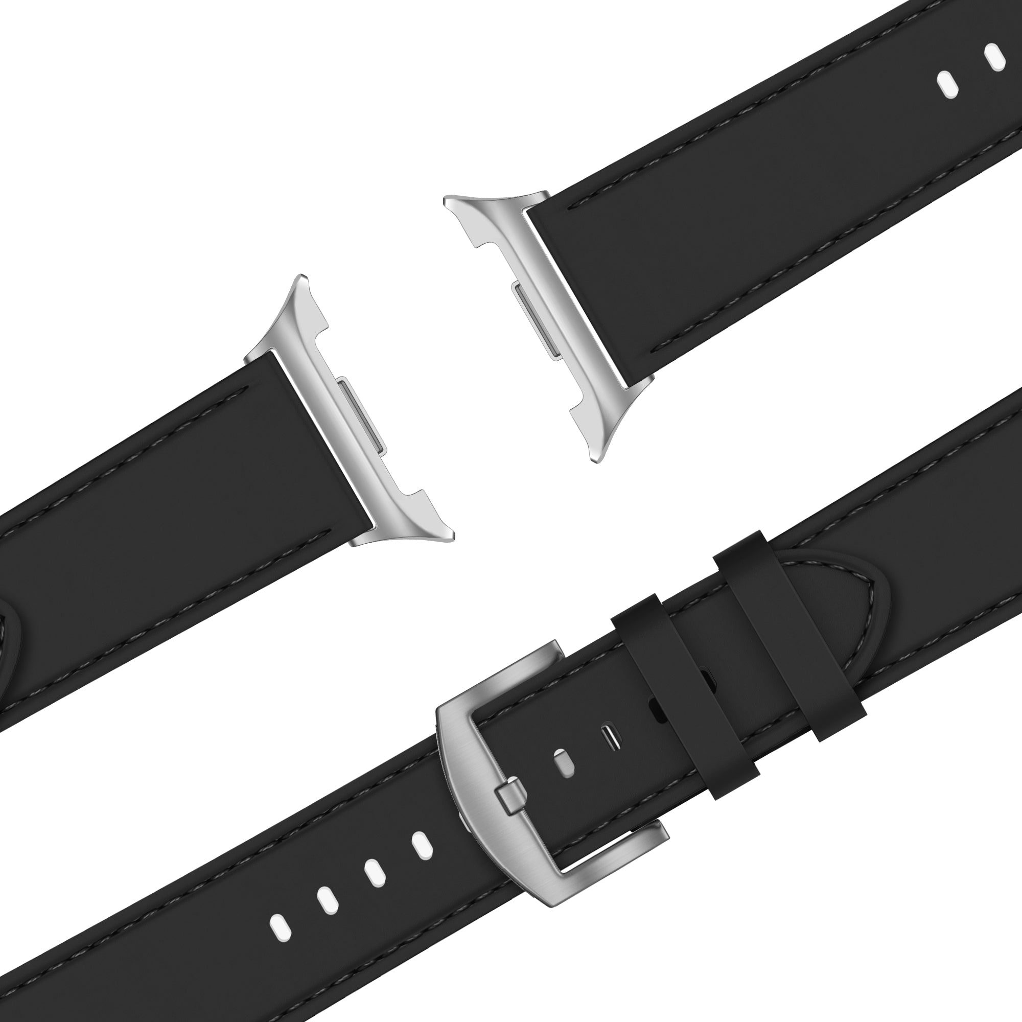 Bandz Correa cuero 'Classic' Samsung Galaxy Watch 8 - 40mm (negro)