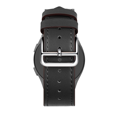 Bandz Correa cuero 'Deluxe' Coros Apex 4 - 42mm (negro)