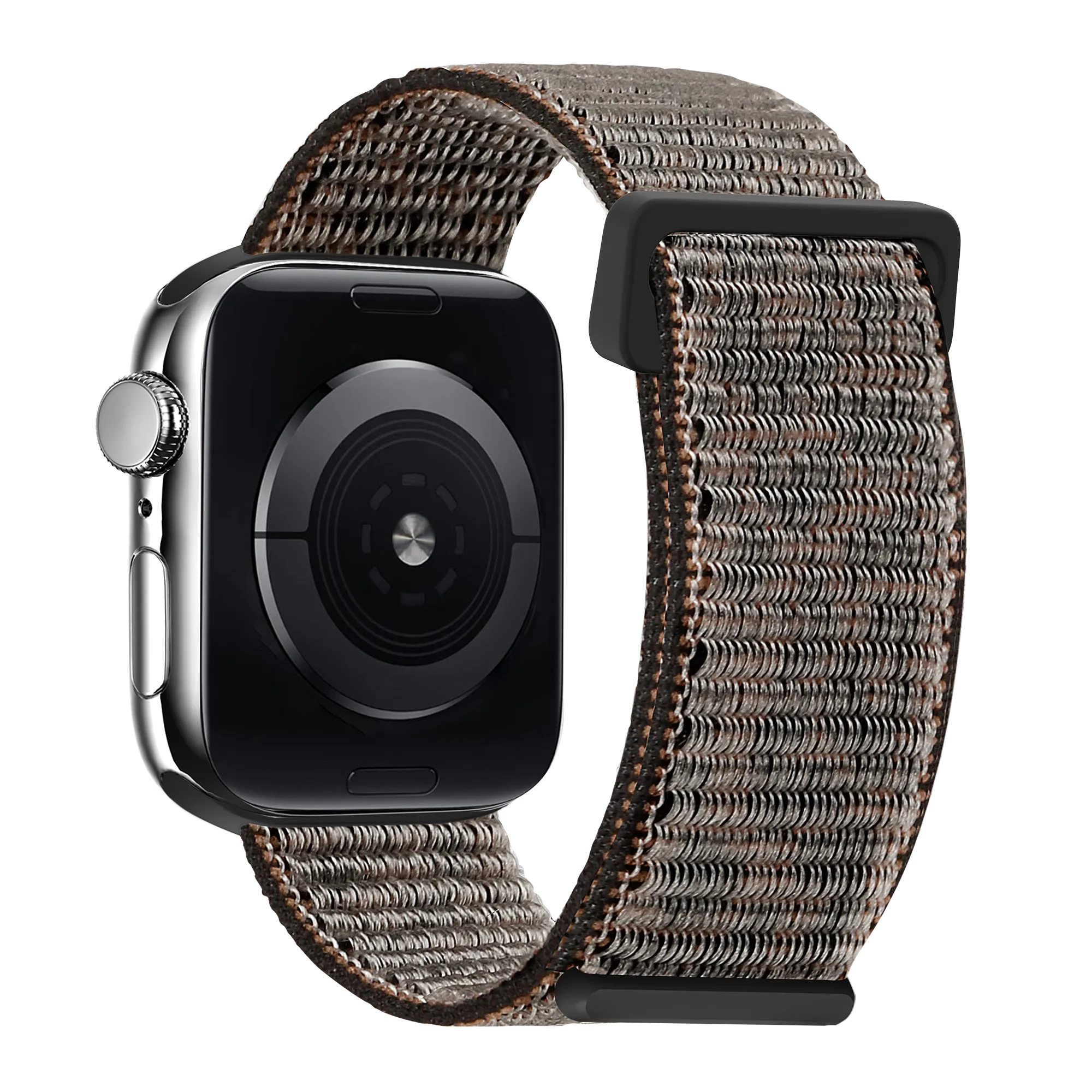 xoxo Wildhearts Apple Watch nylon  bandje (black leopard)