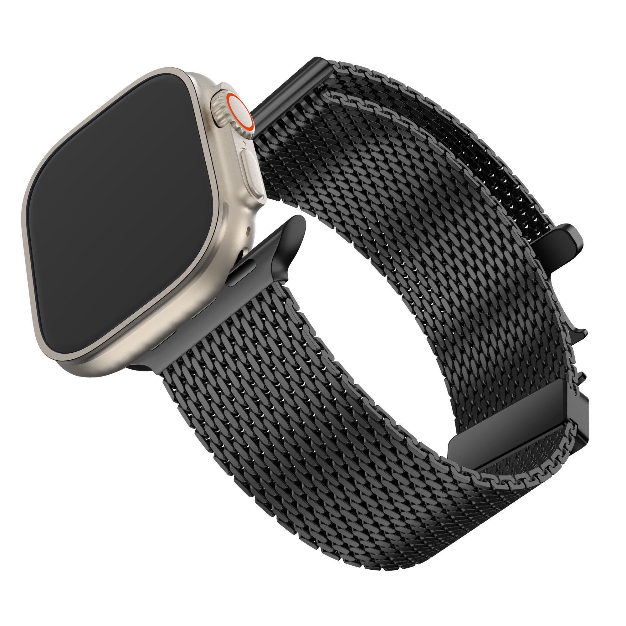 Bandz Correa Milanesa Loop con P-buckle Apple Watch (negra)
