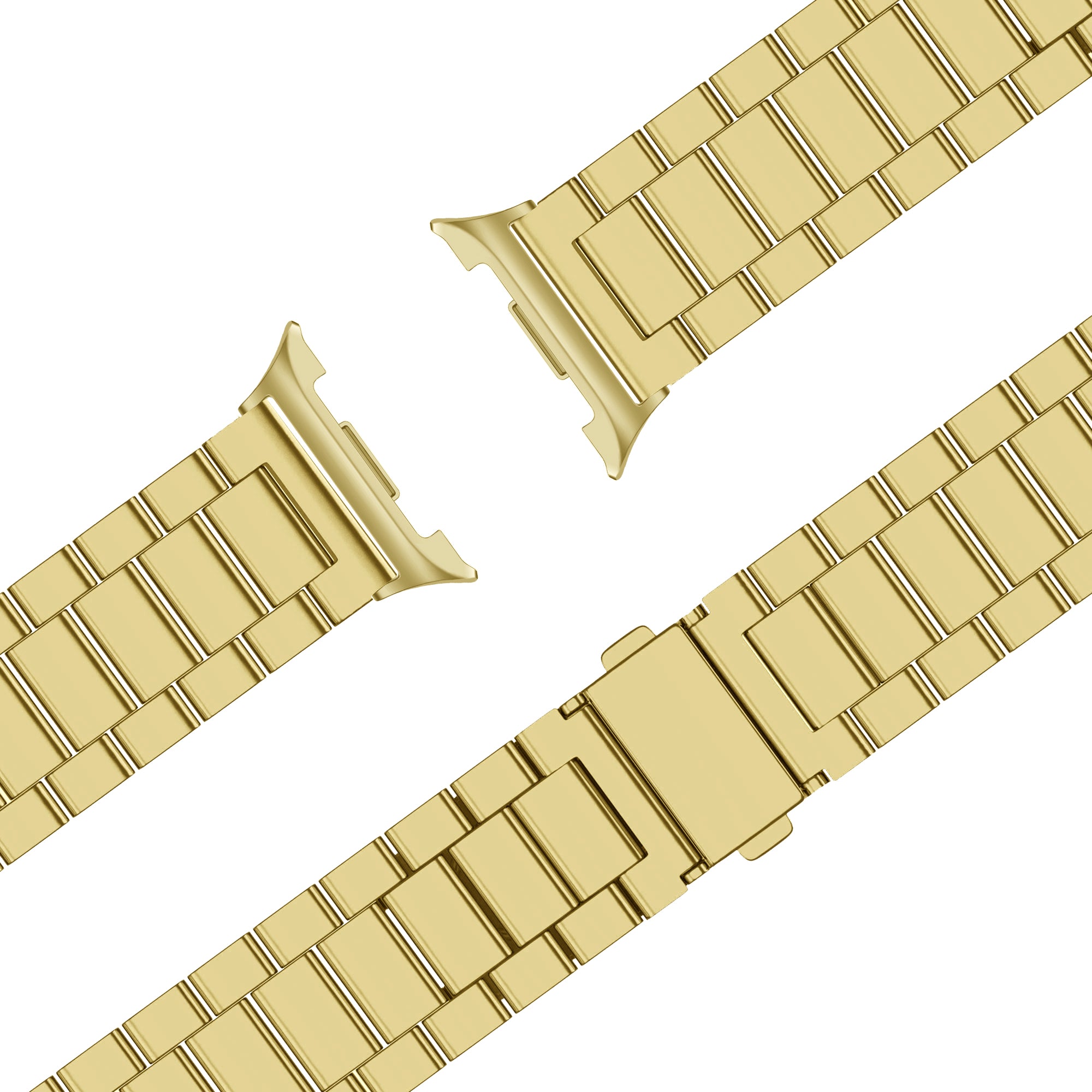 Bandz Samsung Galaxy Watch 8 - 44mm Stahl Armband 'Klassisch' (Gold)