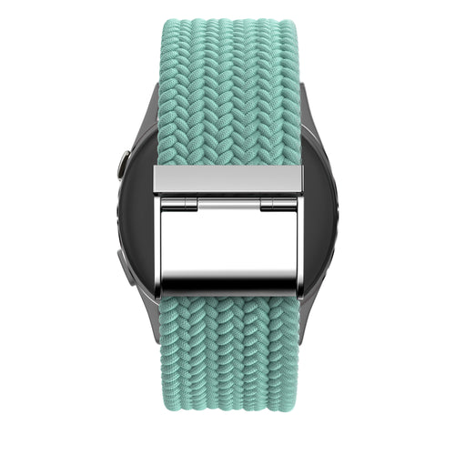 Bandz Garmin Bounce 2 gevlochten nylon band (turquoise)